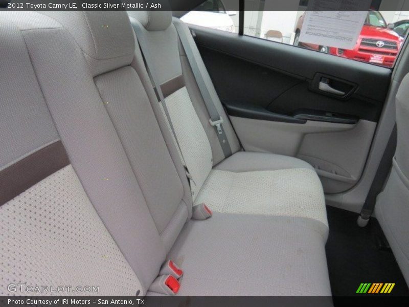 Classic Silver Metallic / Ash 2012 Toyota Camry LE