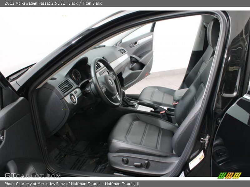 Black / Titan Black 2012 Volkswagen Passat 2.5L SE