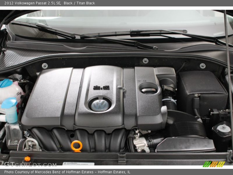 Black / Titan Black 2012 Volkswagen Passat 2.5L SE
