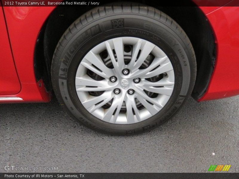 Barcelona Red Metallic / Ivory 2012 Toyota Camry LE
