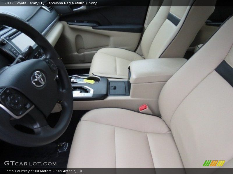 Barcelona Red Metallic / Ivory 2012 Toyota Camry LE