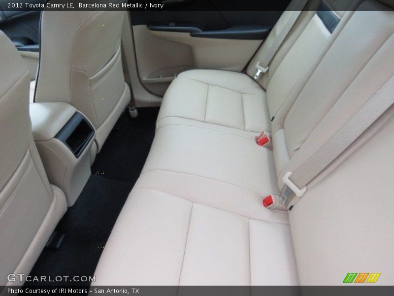 Barcelona Red Metallic / Ivory 2012 Toyota Camry LE