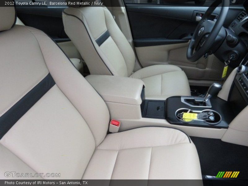 Barcelona Red Metallic / Ivory 2012 Toyota Camry LE