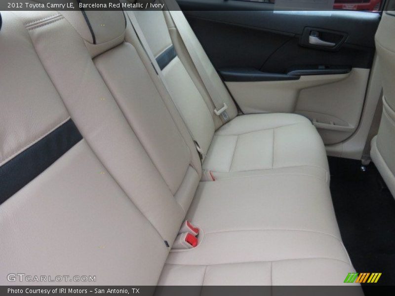 Barcelona Red Metallic / Ivory 2012 Toyota Camry LE