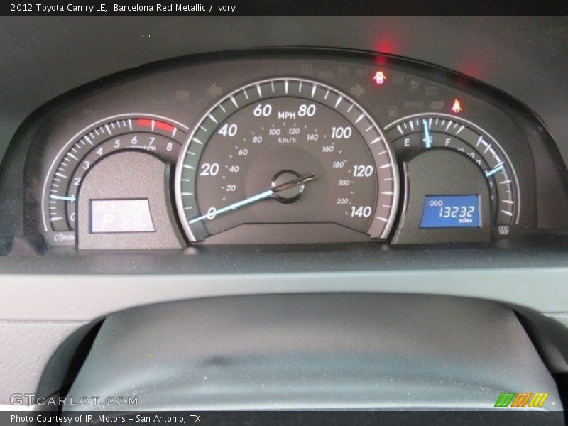 Barcelona Red Metallic / Ivory 2012 Toyota Camry LE