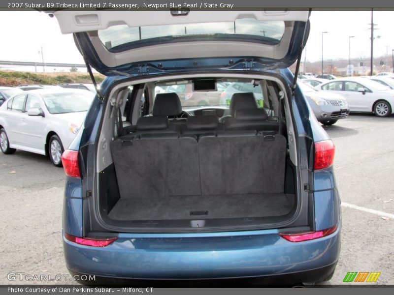 Newport Blue Pearl / Slate Gray 2007 Subaru B9 Tribeca Limited 7 Passenger