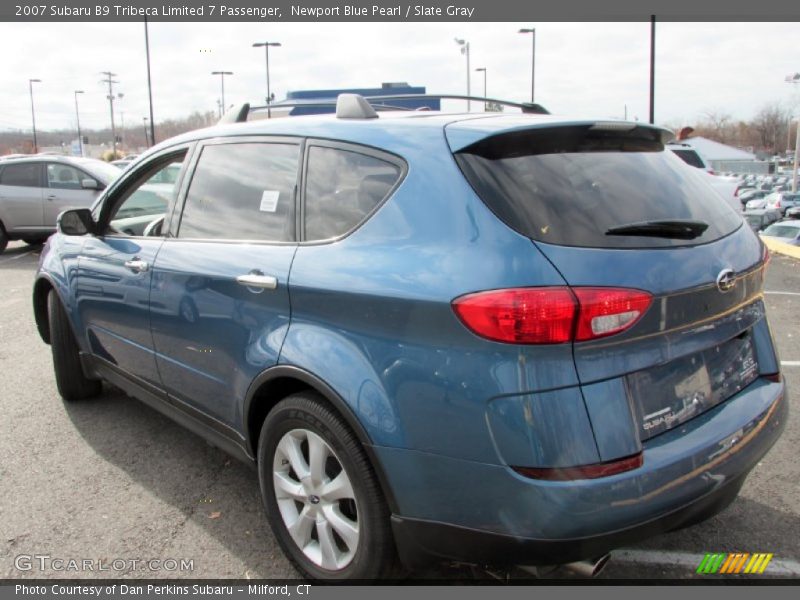 Newport Blue Pearl / Slate Gray 2007 Subaru B9 Tribeca Limited 7 Passenger