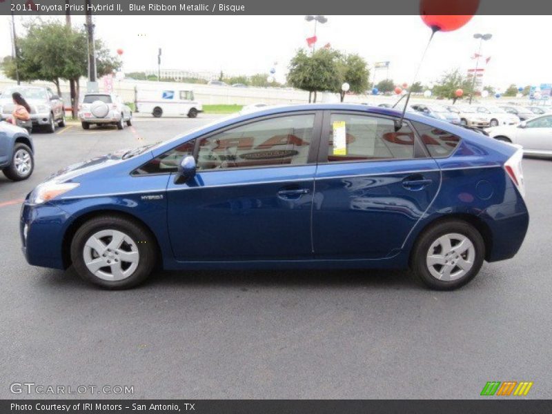 Blue Ribbon Metallic / Bisque 2011 Toyota Prius Hybrid II