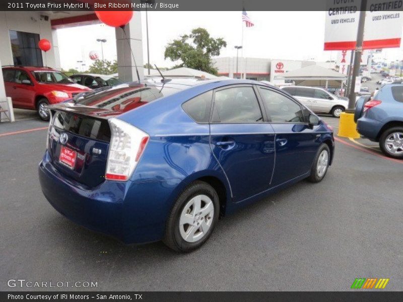 Blue Ribbon Metallic / Bisque 2011 Toyota Prius Hybrid II