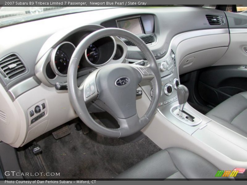 Newport Blue Pearl / Slate Gray 2007 Subaru B9 Tribeca Limited 7 Passenger