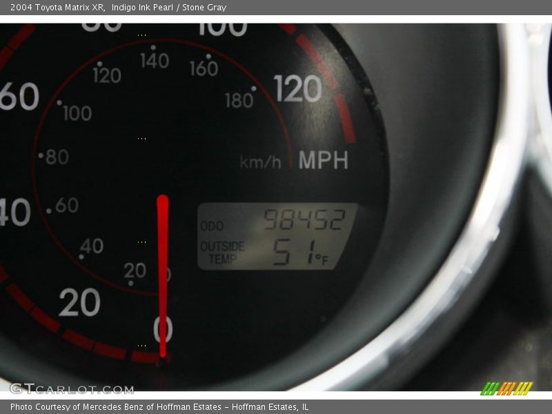 Indigo Ink Pearl / Stone Gray 2004 Toyota Matrix XR