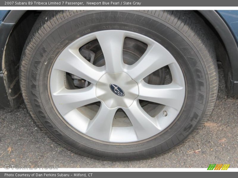 Newport Blue Pearl / Slate Gray 2007 Subaru B9 Tribeca Limited 7 Passenger