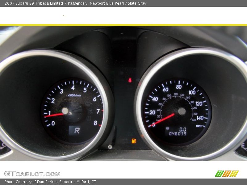 Newport Blue Pearl / Slate Gray 2007 Subaru B9 Tribeca Limited 7 Passenger