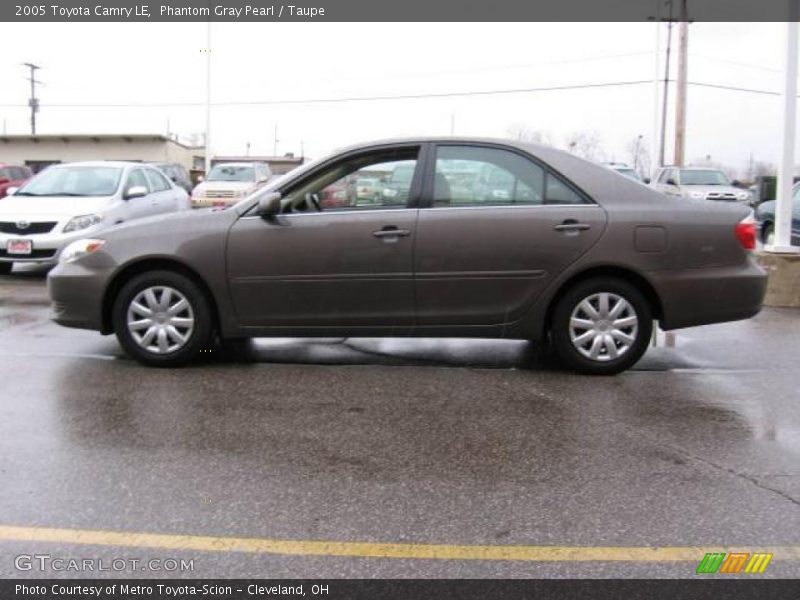 Phantom Gray Pearl / Taupe 2005 Toyota Camry LE