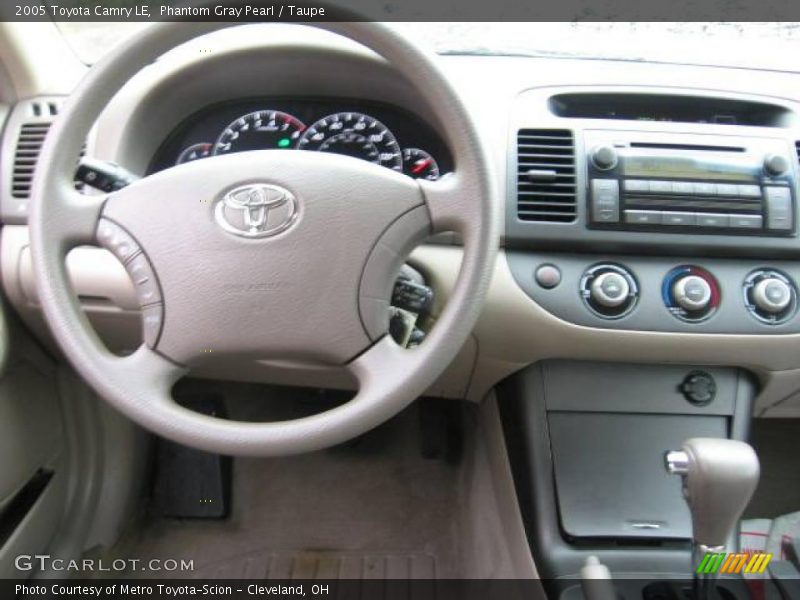 Phantom Gray Pearl / Taupe 2005 Toyota Camry LE