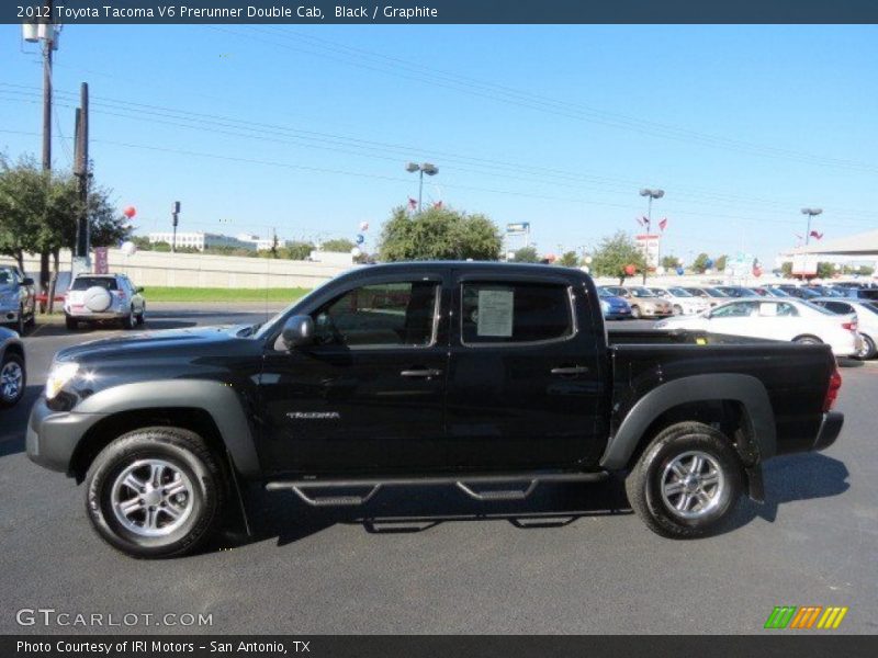 Black / Graphite 2012 Toyota Tacoma V6 Prerunner Double Cab