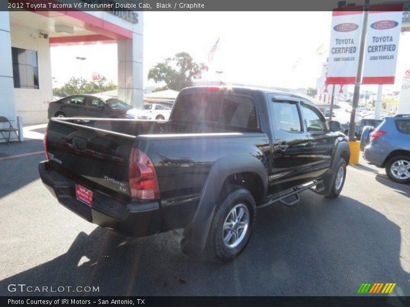 Black / Graphite 2012 Toyota Tacoma V6 Prerunner Double Cab