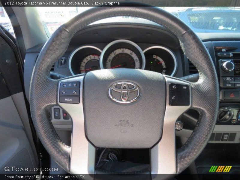 Black / Graphite 2012 Toyota Tacoma V6 Prerunner Double Cab