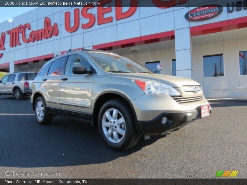 Borrego Beige Metallic / Ivory 2008 Honda CR-V EX