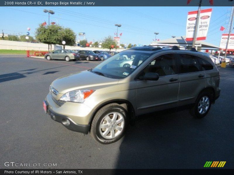 Borrego Beige Metallic / Ivory 2008 Honda CR-V EX