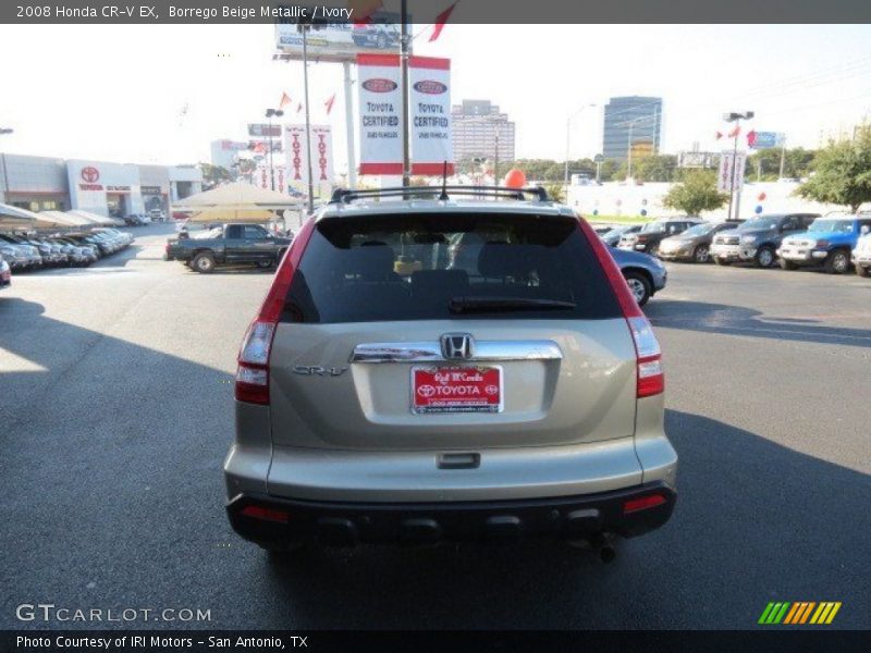 Borrego Beige Metallic / Ivory 2008 Honda CR-V EX