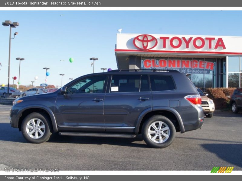 Magnetic Gray Metallic / Ash 2013 Toyota Highlander