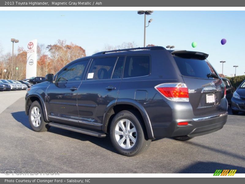 Magnetic Gray Metallic / Ash 2013 Toyota Highlander