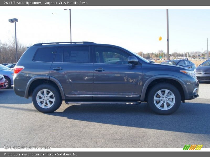 Magnetic Gray Metallic / Ash 2013 Toyota Highlander