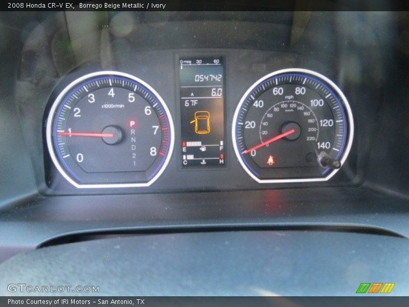 Borrego Beige Metallic / Ivory 2008 Honda CR-V EX