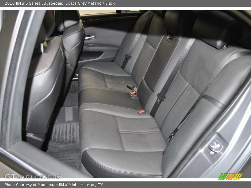 Space Grey Metallic / Black 2010 BMW 5 Series 535i Sedan