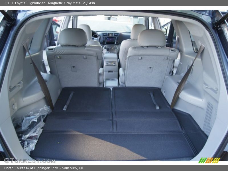  2013 Highlander  Trunk