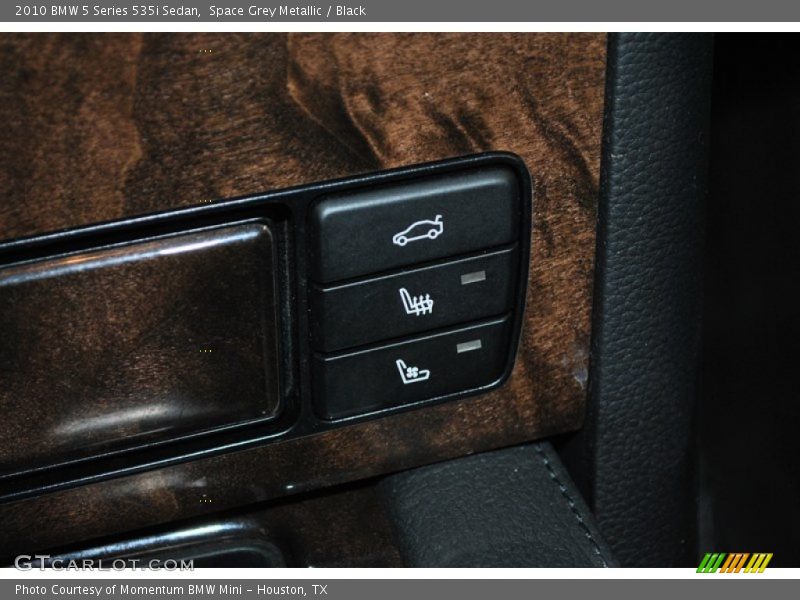 Space Grey Metallic / Black 2010 BMW 5 Series 535i Sedan
