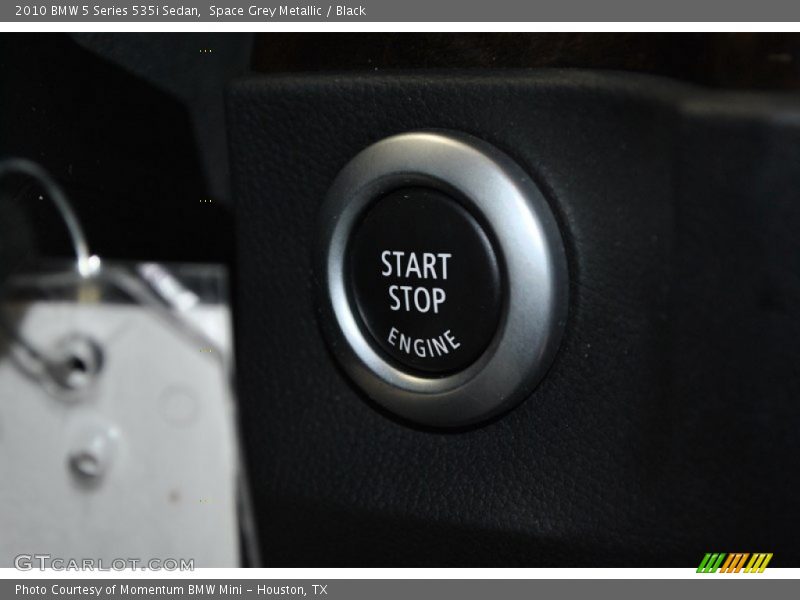 Space Grey Metallic / Black 2010 BMW 5 Series 535i Sedan