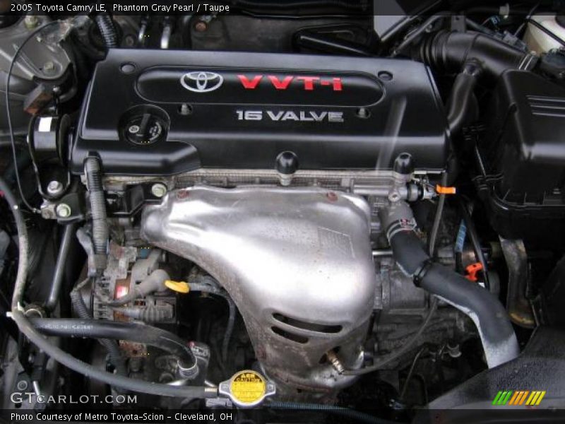 Phantom Gray Pearl / Taupe 2005 Toyota Camry LE