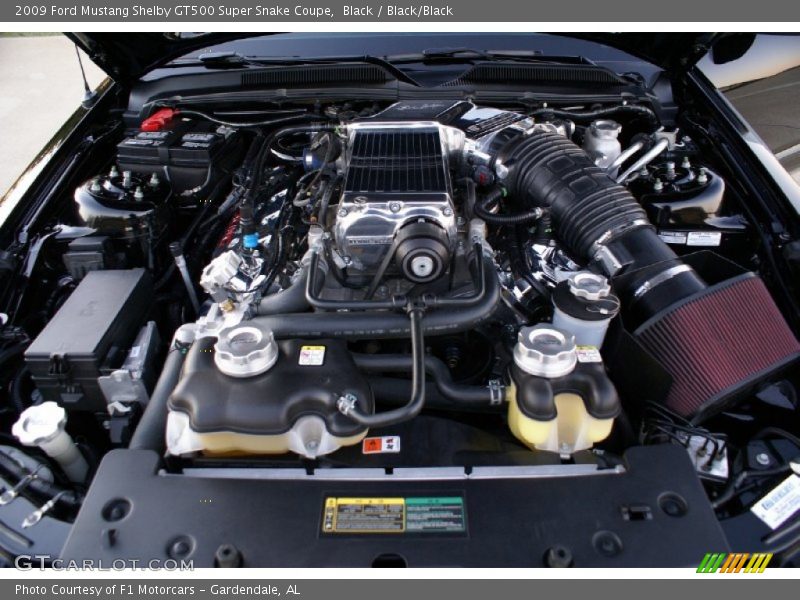  2009 Mustang Shelby GT500 Super Snake Coupe Engine - 5.4 Liter Shelby Super Snake Supercharged DOHC 32-Valve V8