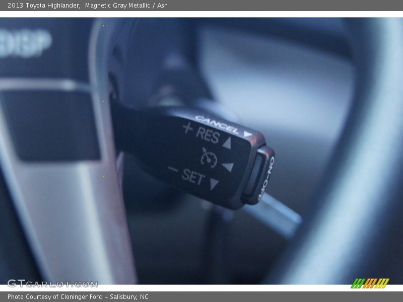 Controls of 2013 Highlander 