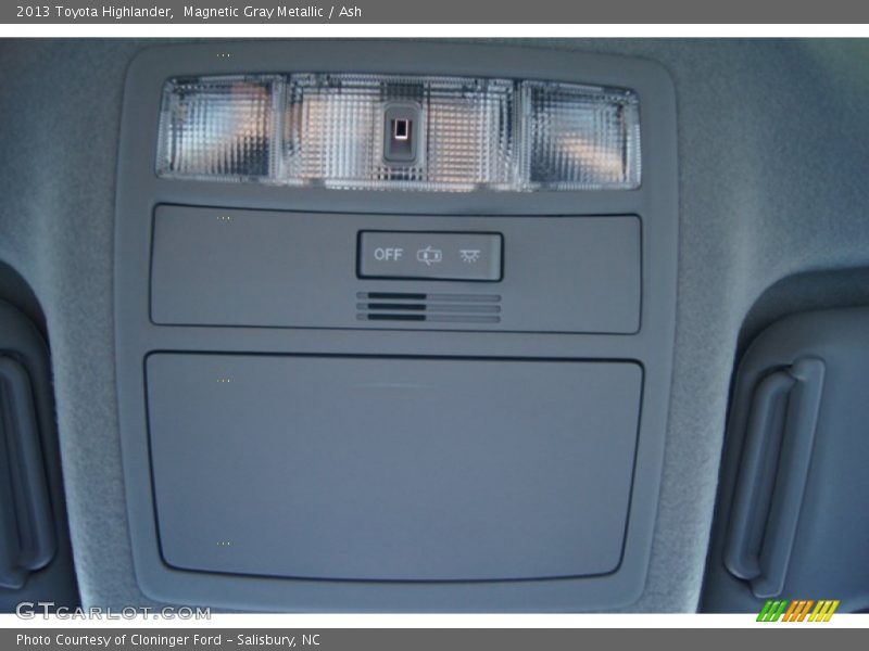 Magnetic Gray Metallic / Ash 2013 Toyota Highlander