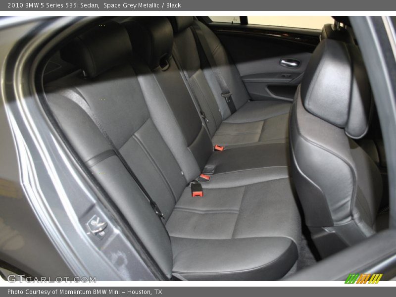 Space Grey Metallic / Black 2010 BMW 5 Series 535i Sedan
