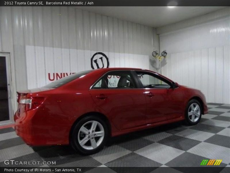 Barcelona Red Metallic / Ash 2012 Toyota Camry SE