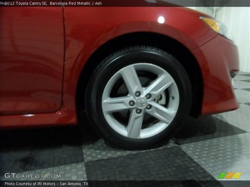 Barcelona Red Metallic / Ash 2012 Toyota Camry SE