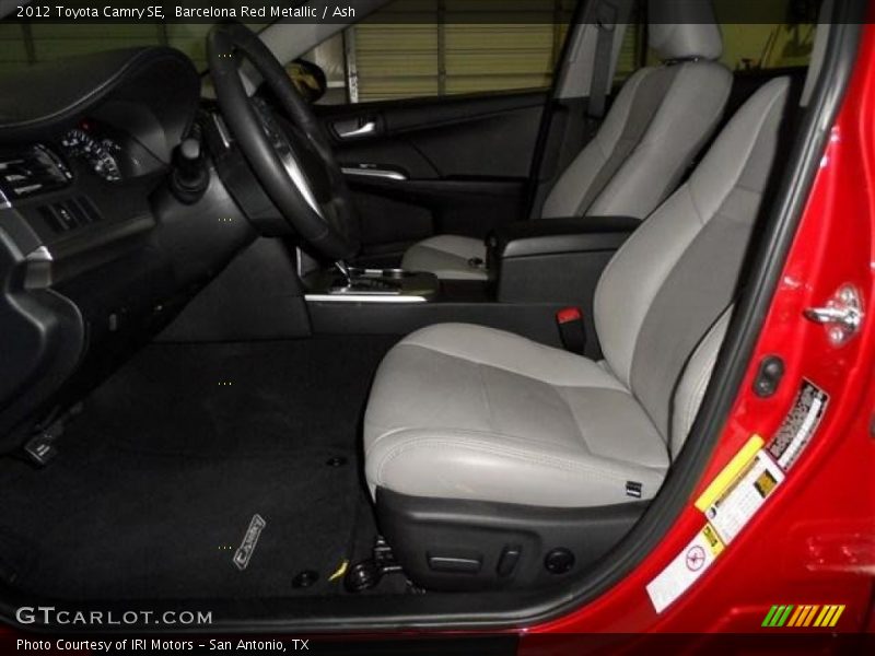 Barcelona Red Metallic / Ash 2012 Toyota Camry SE