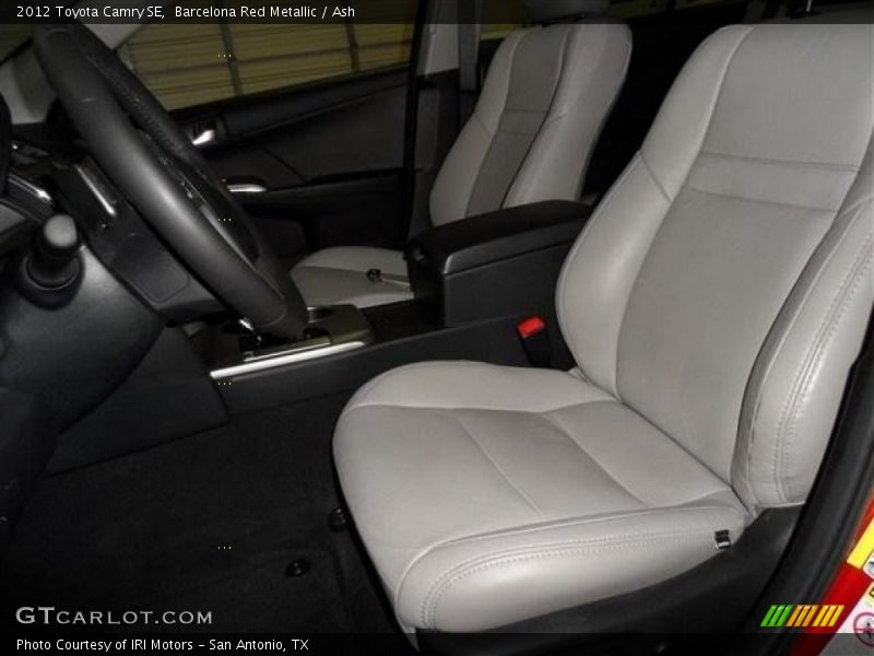 Barcelona Red Metallic / Ash 2012 Toyota Camry SE