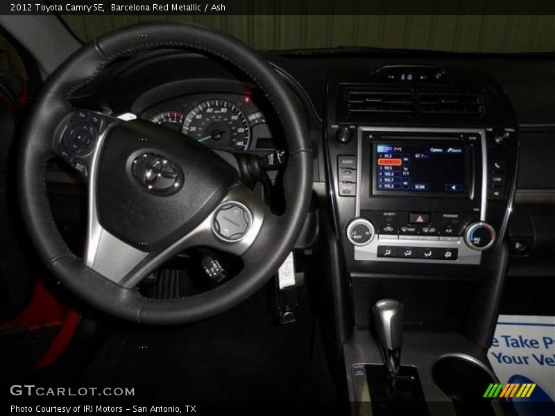 Barcelona Red Metallic / Ash 2012 Toyota Camry SE