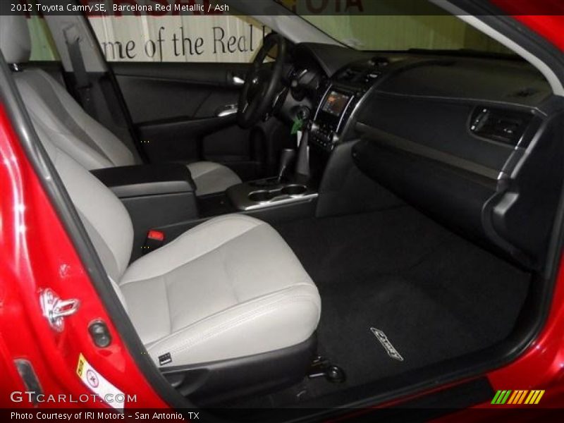 Barcelona Red Metallic / Ash 2012 Toyota Camry SE