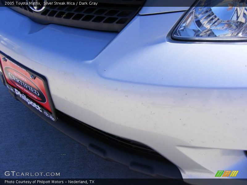 Silver Streak Mica / Dark Gray 2005 Toyota Matrix