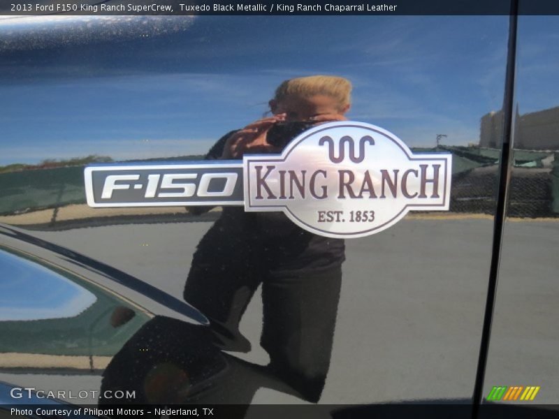 Tuxedo Black Metallic / King Ranch Chaparral Leather 2013 Ford F150 King Ranch SuperCrew