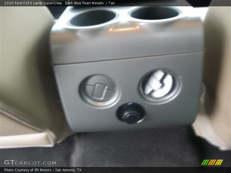 Dark Blue Pearl Metallic / Tan 2010 Ford F150 Lariat SuperCrew