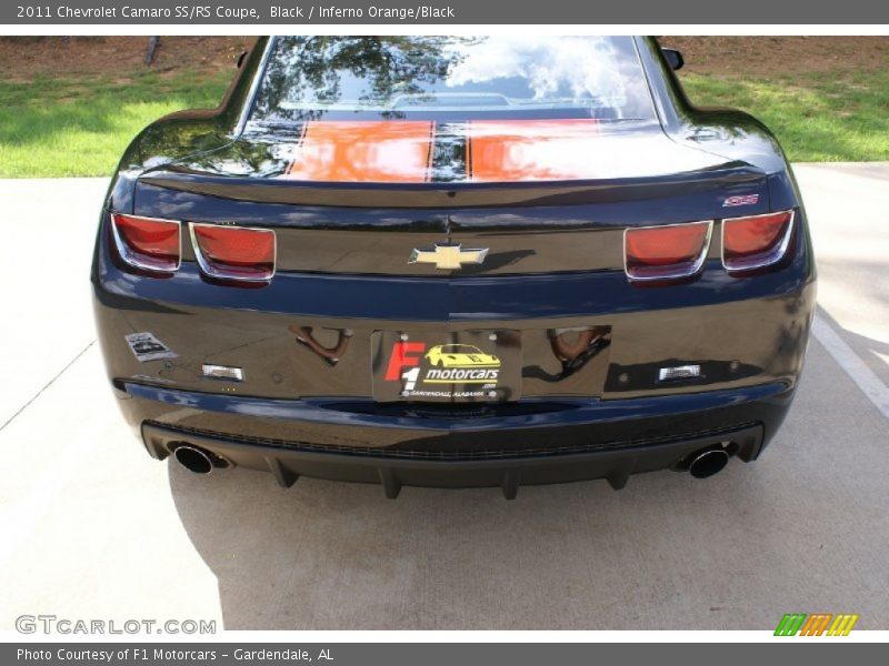 Black / Inferno Orange/Black 2011 Chevrolet Camaro SS/RS Coupe