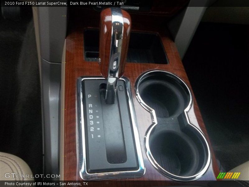 Dark Blue Pearl Metallic / Tan 2010 Ford F150 Lariat SuperCrew