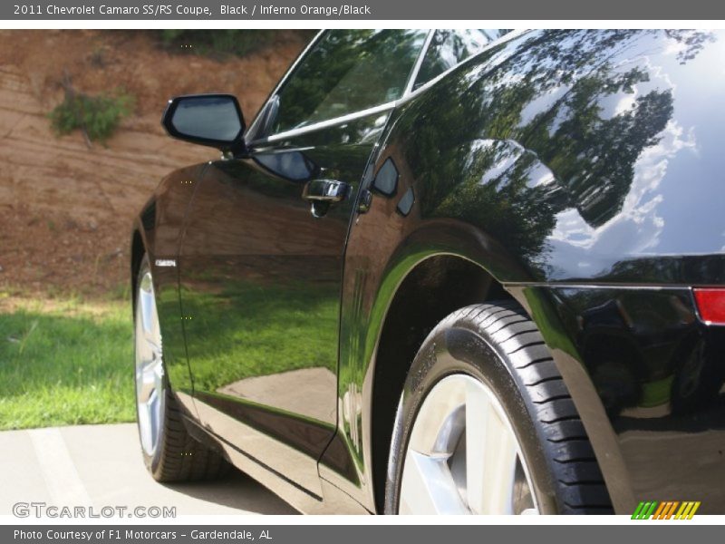 Black / Inferno Orange/Black 2011 Chevrolet Camaro SS/RS Coupe